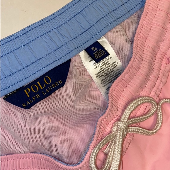 Ralph Lauren NWT Pink Swim Trunks Men’s - Picture 3 of 7